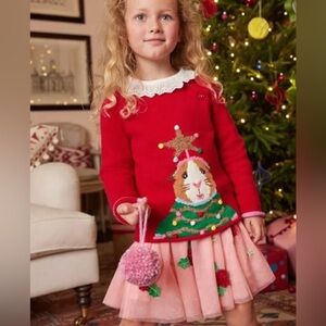 Mini Boden NWT holiday tulle SKIRT size 7-8Y